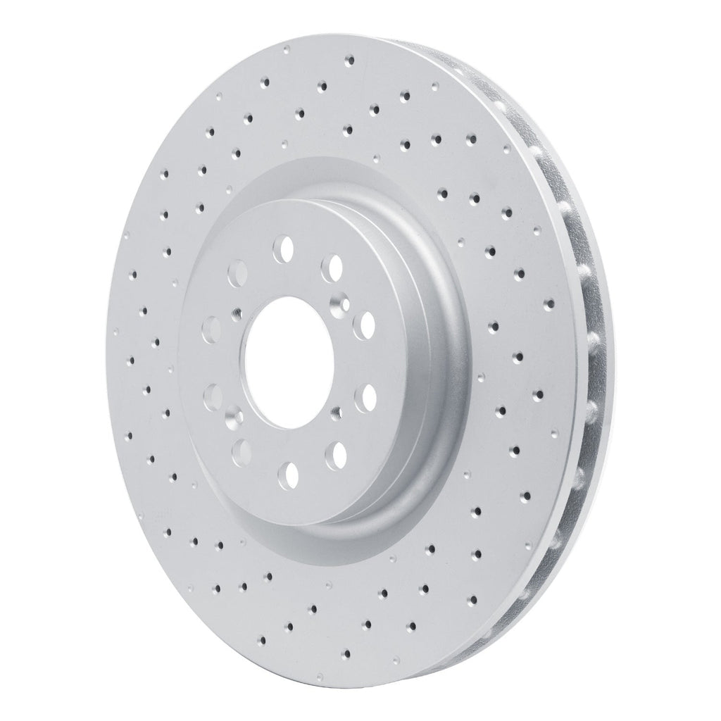 DFC Front Drilled Hi-Carbon Alloy Geomet Coated Rotor | 2017-2026 Honda Civic Type-R (920-59065)