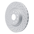 DFC Front Drilled Hi-Carbon Alloy Geomet Coated Rotor | 2017-2026 Honda Civic Type-R (920-59065)