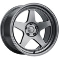 Kansei Wheels KNP Gloss Gunmetal Gray 17x9 | 5x114.3 (K12G-179012+35)