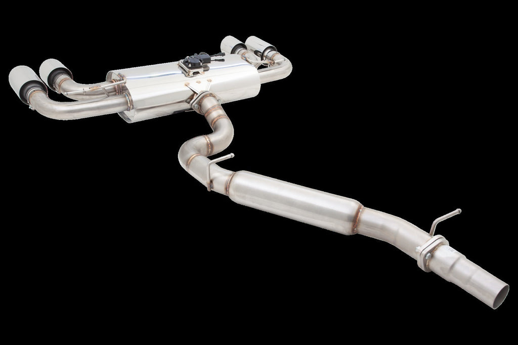 XForce Varex Valved Cat Back Exhaust System | 2013-2019 VW MK7 Golf R (ESVGR7HVKCS)