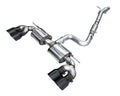 AWE Touring Edition Exhaust for Volkswagen MK8 Golf R - Diamond Black Tips (3015-43658)