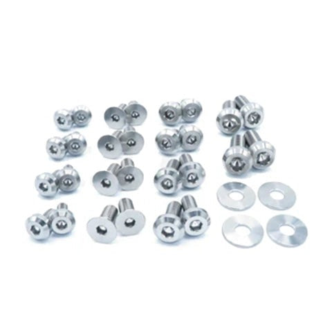Dress Up Bolts Titanium Hardware Door Kit | 2012-2015 BMW 335i (BMW-016-Ti)