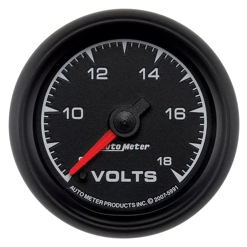 Autometer 2-1/16" 8-18V Voltmeter Gauge ES | Universal (5991)