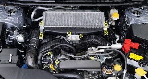Dress Up Bolts Titanium Hardware Engine Kit | 2022 Subaru WRX (SUB-046-Ti-BLK)