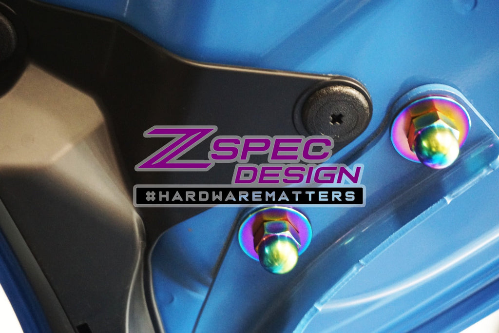 ZSPEC "Stage 2" Dress Up Bolts® Titanium Fastener Kit | 2022+ Toyota GR86/Subaru BRZ (00843612124289)