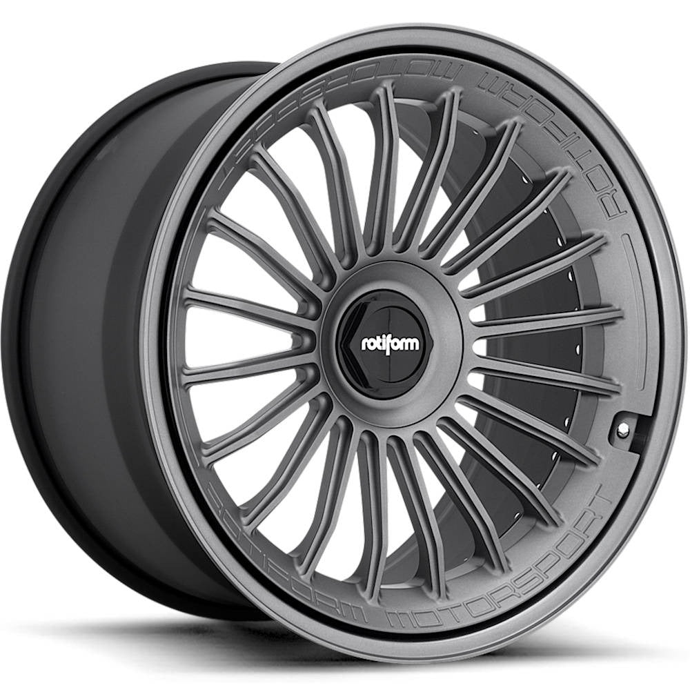 Rotiform Wheels BUC-M Matte Anthracite 19x8.5 | 5x100/5x112 (R1601985F3+45)